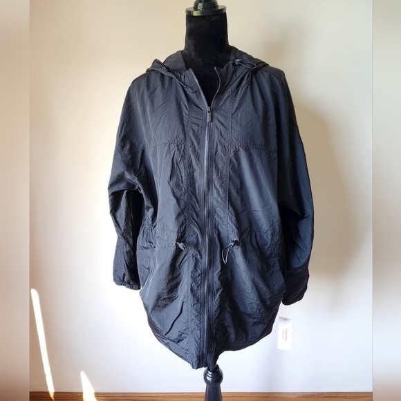 NWT Calvin Klein Performance Women's Black Jacket Sz M. - Picture 1 of 9